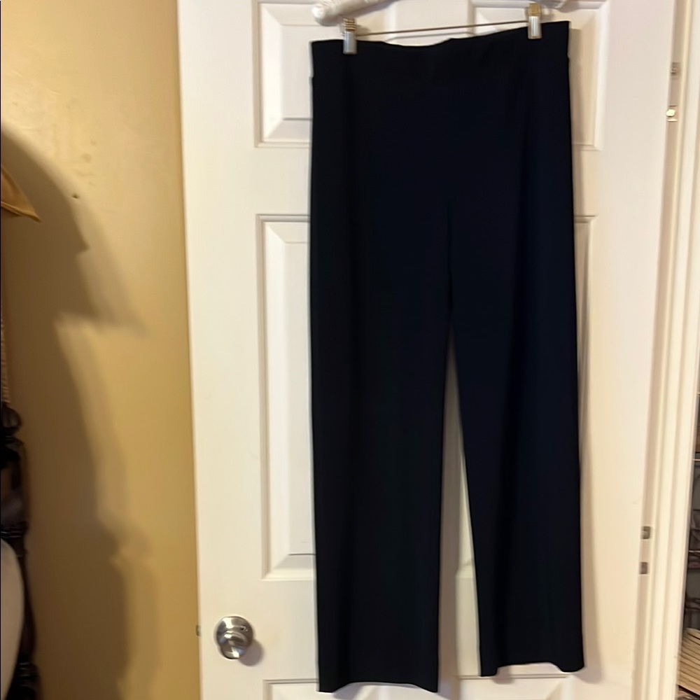 Joseph Ripkoff Chic Black Wide-Leg Trousers
